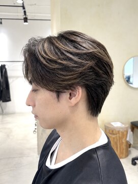 ビューバイネオリーブ 用賀店(Beau'r by neolive) ニュアンスパーマニュアンスウルフダウンバングスペインカール