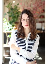 テラス 銀座(terrace) 【働くおしゃれ大人女性×ミックスウェーブセミロングレイヤー】