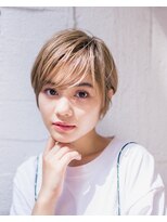 ピズム(PISM)&nbsp;耳かけカジュアルイメチェンショート/フォギーベージュ