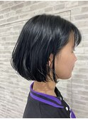 可愛らしさUPミニボブ