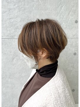 ロンド ヘアー(Rondo. Hair) 大人美人ショート×アッシュベージュ