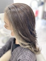 ヘアポジション 横手(HAIR Position)&nbsp;フェイスフレーミング×インナーカラー