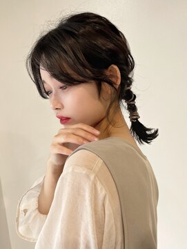 アモレット 天文館店(amoretto) 紐アレンジ×ヘアセット