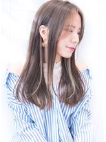 ルーヴル 西宮北口(Louvre)&nbsp;【インナーカラー☆グレーベージュ】ハイライトカラー