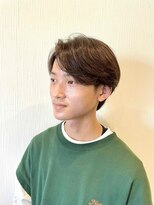 サロンド シルエット(SALON DE SILHOUETTE) センター分けスタイル