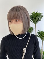 ピープスアンドスー 表参道 渋谷(Peeps&Suu.)&nbsp;【ケアブリーチ1回】アッシュグレージュ髪質改善トリートメント