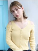 天神【BIRTH】シースルーバング×外ハネミディ　4#20代30代40代