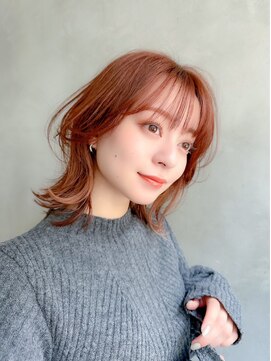 ロジッタ(ROJITHA) 【ROJITHA表参道原宿】オレンジブラウン×レイヤースタイル