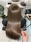 カーキブラウン×R.HAS XE トリートメント