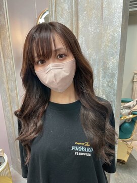 ガルボ ヘアー(garbo hair) ナチュラルブラウン エクステ ロング 10代 20代