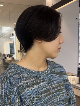 ロンドシエル 横浜(Lond ciel) ハンサムショート×グレーベージュ【横浜モード】