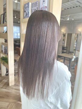 ラボヌールヘアー シェリ 久喜店(La Bonheur hair cheri) 【cheri清水】ロング・ラベンダーアッシュ【久喜美容室】