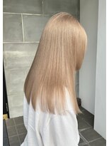 レフ(LEF)&nbsp;ハニーブロンド/ケアブリーチ/ダブルカラー/葛谷 英司