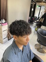 アイズ 海老名(AIZU)&nbsp;ツイストスパイラルパーマ　メンズマッシュパーマ　波巻きパーマ