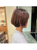 丸みショートボブ