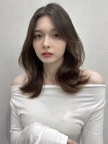 ジーナ 銀座中央通り(Zina)&nbsp;髪質改善＊顔回りレイヤー小顔カットセミロング【Zina銀座中央】