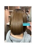 髪質改善ストレート
