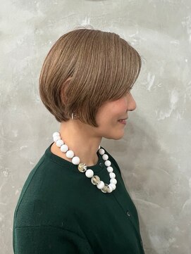 ロアヘアーコーディネート 京都駅前店(LoRE hair coordinate) まとまるショートボブ