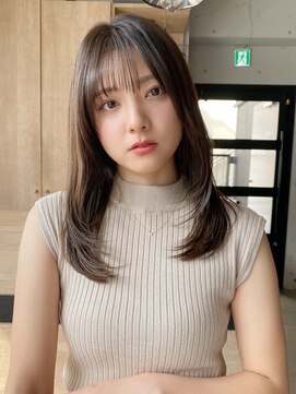 エトラ 渋谷店(etora) 小顔 美髪 レイヤーカット イメチェン ワイドバング"