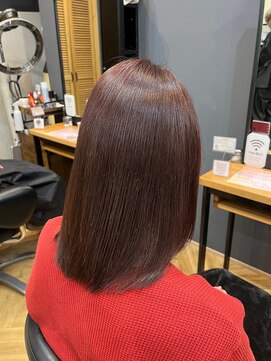 アルター(aL ter) ピンクブラウン［メルティカラー/似合わせカット/ミディアム］