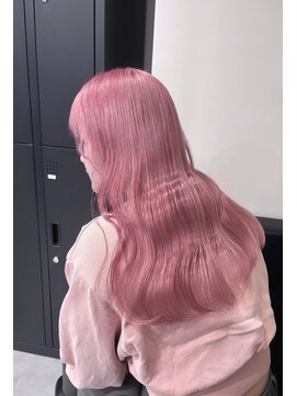 ベレーザ 渋谷(BELEZA) 12315ホワイトピンクラベンダーミルクティー髪質改善韓国風巻き