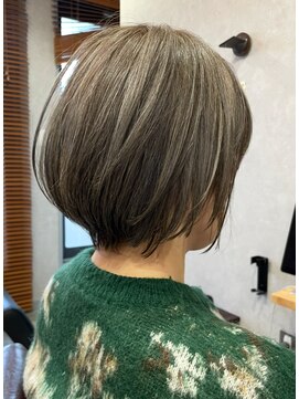 ハーツ(Heart's) 白髪ぼかし×アッシュグレー