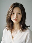 イメチェン/美髪/外ハネボブ/ワイドバング/髪質改善/縮毛矯正