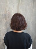 ゆるふわボブパーマ