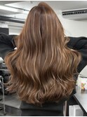 ハイライトバレイヤージュダブルカラーケアブリーチ30代40代