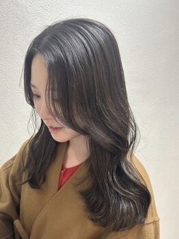 カプア 仙台駅前店(Kapua)の写真/一人ひとりの骨格に合わせ、ミリ単位で調整して仕上げます◎顔回りカットでアップスタイルも可愛らしく♪