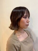 パーミル ルモ クマモト(permille ‰ LUMO Kumamoto)&nbsp;外ハネボブ×ベージュ