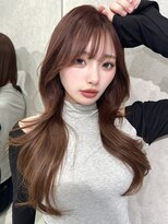 ルームバイシー 新宿(Loom. by Sea)&nbsp;大人ガーリー×ダークアッシュ[似合わせカット/ミディアム]