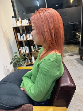 ナット(Nat) orange beige