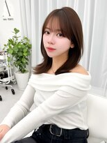 アマトウキョウスマートサロン(AMA TOKYO×Smart Salon) くびれレイヤー/顔まわりカット/レイヤーカット/小顔ヘア