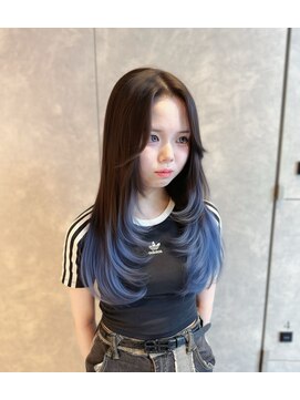 #名古屋#栄#プルエクステ#エクステ#カラー#レイヤー#デザイン