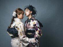 湘南台で成人式振袖の着付け・ヘアセットならお任せ。大切な一日を華やかに♪