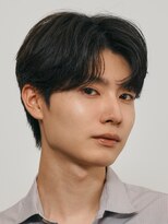 フィフス 渋谷(fifth) 渋谷大人ニュアンスパーマメンズカットセンターパート毛流れ緩め