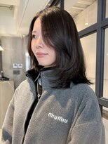 スレイ(SLAY) 地毛風カラー×ハッシュボブ