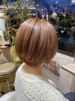 シュヴー 築地(CHEVEUX)&nbsp;ハイトーンショートボブ