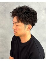 ボルジェ(Bolge) ツイストピンパーマ、メンズパーマ