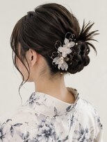 ウィールール 札幌店(WE RULE)&nbsp;浴衣ヘアセット×ルーズシニヨンで楽しむ夏のビアガーデン