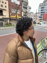 アーカイブトウキョウバーバーショップ 東京駅グランスタ八重洲店(Archive Tokyo) 東京駅/八重洲/理容室/メンズサロン/スパイラルパーマ