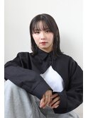 (麻布十番美容室】ミディアムカット・外はねボブ