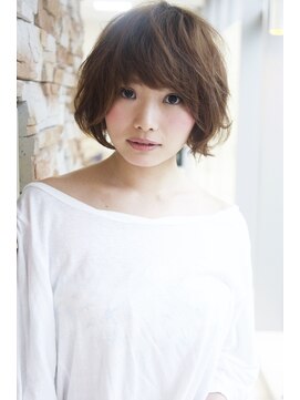 アルターリアン(aL ter LieN) 【aL-ter LieN】小顔カット☆ふんわりショートボブ TAKU