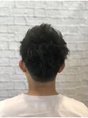 2ブロック後ろまで刈り上げジェットモヒカンスタイル