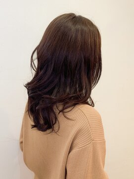 パティオン(PATIONN) 透明感あるスモーキーモノトーンで作る大人ミディアムスタイル☆