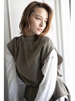 スペックホルダー(Spec Holder)&nbsp;Spec Holderかきあげ波ウェーブボブ