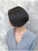 髪質改善縮毛矯正ボブスタイル
