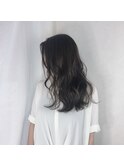 大人かわいいゆるふわパーマ