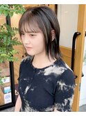 切りっぱなしボブ